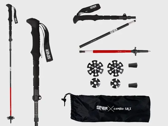 Combo Ski Stöcke